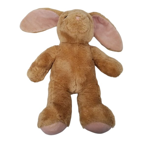 Build A Bear Workshop Bunny Rabbit Plush 16" Stuffed Animal Toy Tan Pink BAB - Picture 3 of 9
